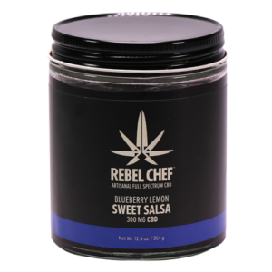 Rebel Chef CBD Salsa Blueberry Lemon