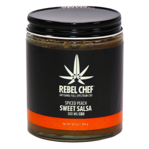 Rebel Chef CBD Salsa Peach