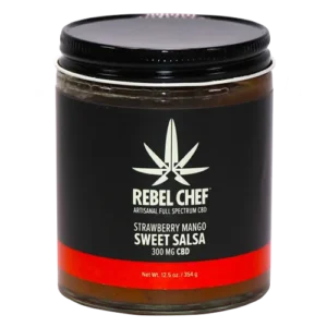 Rebel Chef CBD Salsa Strawberry Mango