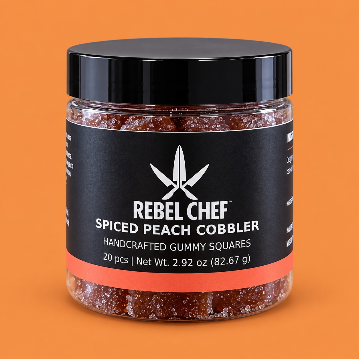 Spiced Peach Cobbler Gummies